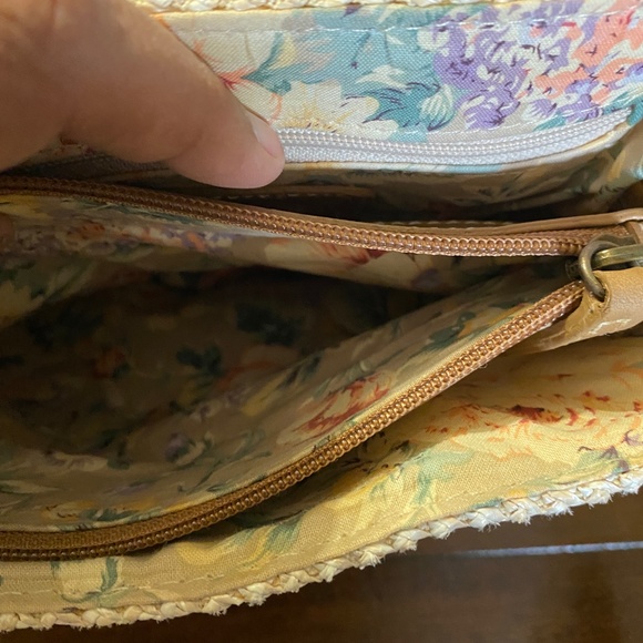 Fossil Crossbody Woven Fabric & Leather Bag - Picture 5 of 11